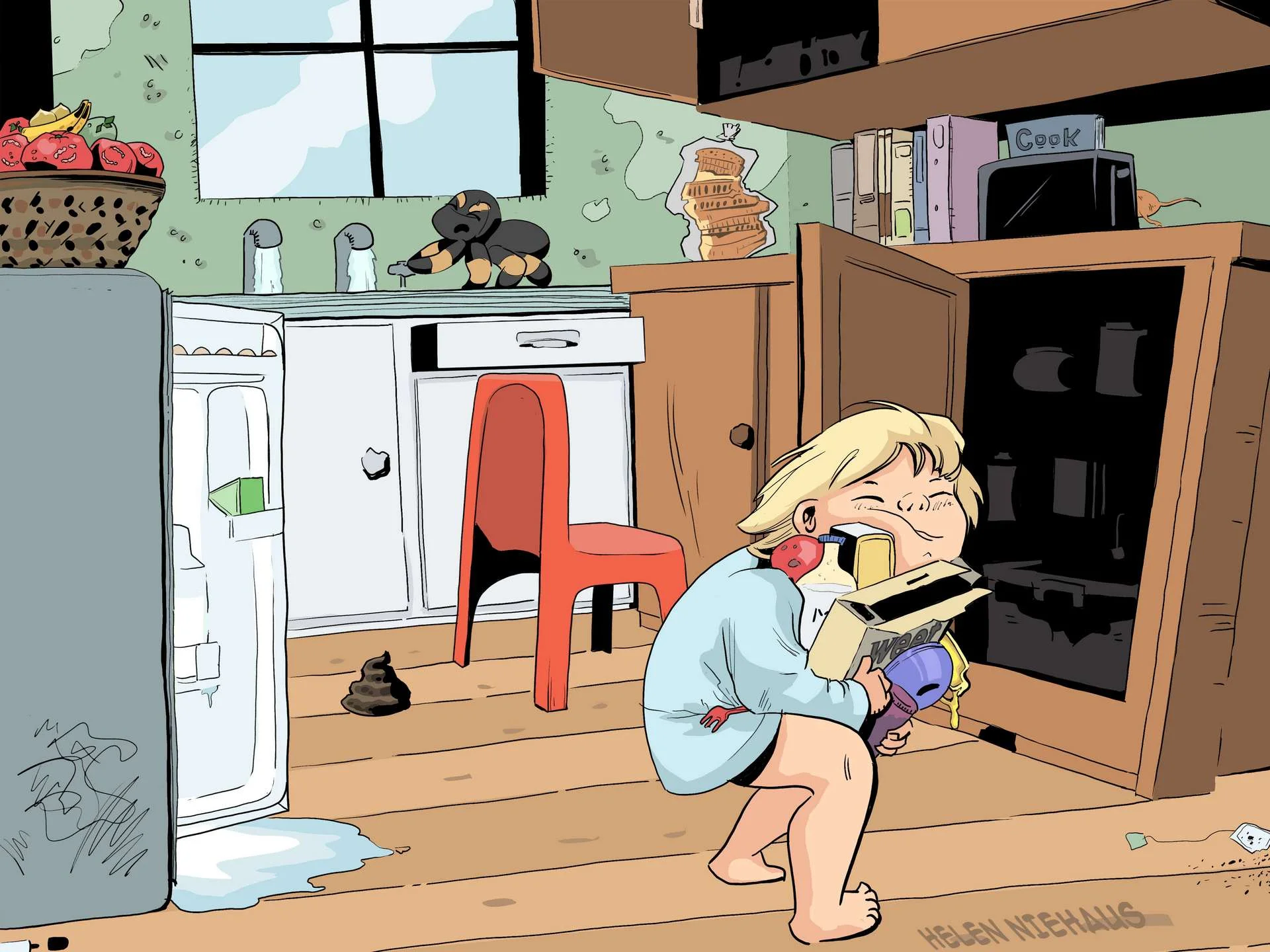 Independent woman illustration